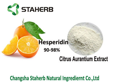 China Hesperidin 90-98% HPLC Citrus Aurantium Extracts Lemon Extract Powder CAS 520 27 4 supplier