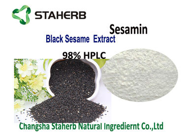 China Natural Black Sesame Extract  / Sesamin Extract Solvent Extraction 50- 98% HPLC supplier