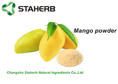 China Mango Juice Dehydrated Fruit Powder Light Yellow Color Vitamins Contained supplier