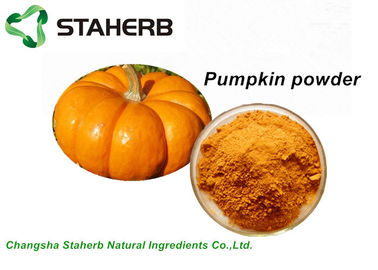 China Dehydrated Organic Pumpkin Protein Powder Yellow Color Food Product ISO Certified supplier