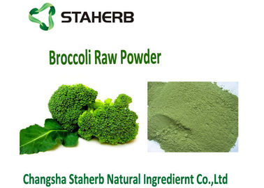 China Dehydrated Organic Broccoli Sprout Extract Powder Green Color Prevent Skin Cancer supplier