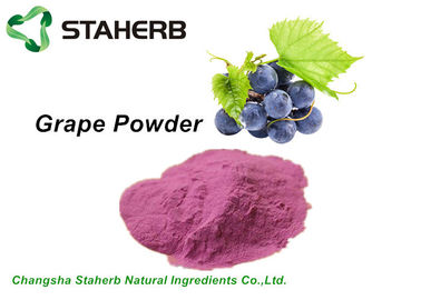 China Anti - Aging Dehydrated Fruit Powder , Grape Juice Powder Fit Beverage / Food supplier