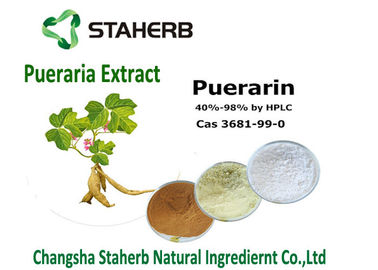 China Isoflavone Pueraria Lobata Extract 20- 99% Puerarin Brown / White Powder supplier