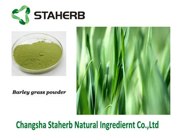 China Herb Barley Grass Juice Powder Gine Green Color Spray Dried Extraction supplier