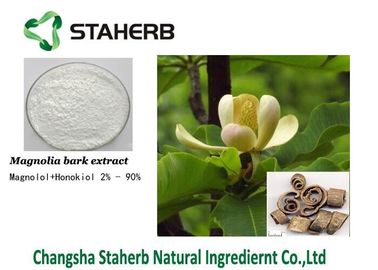 China Crystal White Magnolia Officinalis Bark Extract 45%-95% Honokiol Solvent - Residual Free supplier