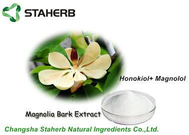 China Pure Natural Magnolia Bark Extract Powder 2%-98% Honokiol and Magnolol HPLC supplier