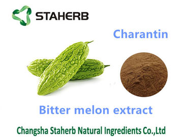 China Bitter Melon Vegetable Extract Powder / Dehydrated Vegetable Powder Charantin 10% supplier