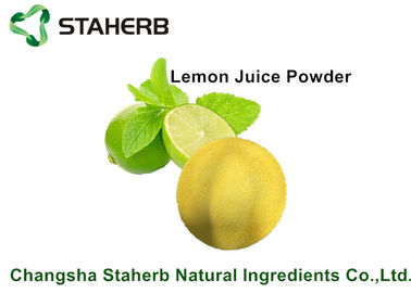 China Lemon Juice Powder / Natural Food Additives Anti- Aging And Anti - Hyperpigmentation supplier