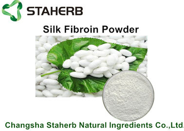 China Cosmetics Grade White  Silk Fibroin Powder Main Ingredient Silk Protein supplier