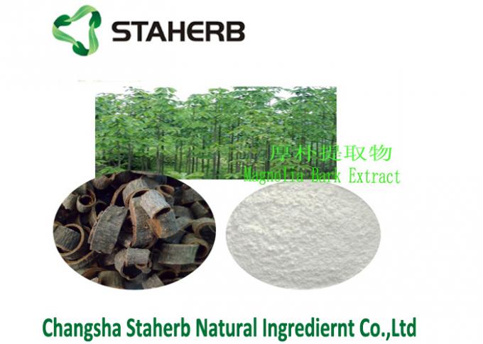 Crystal White Magnolia Officinalis Bark Extract 45%-95% Honokiol Solvent - Residual Free