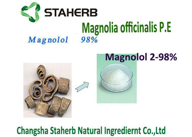 China 2-98% Purity Supercritical Fluid Extraction Light Brown Powder Magnolol Active Ingrediant supplier