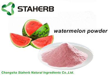China 100% Water Soluble Freeze Dried Watermelon Powder Pink Contains Nutrients supplier
