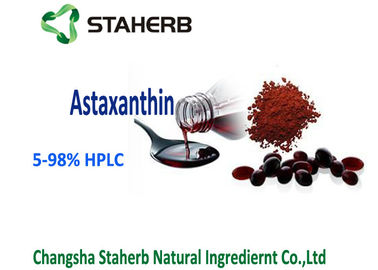 China Natural Antioxidant Dietary Supplement , Astaxanthin Powder / Oil CAS 472 61 7 supplier