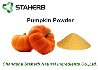 China Yellow Fine Pumpkin Dried Vegetable Powder For Food Beverage / Ice Cream supplier