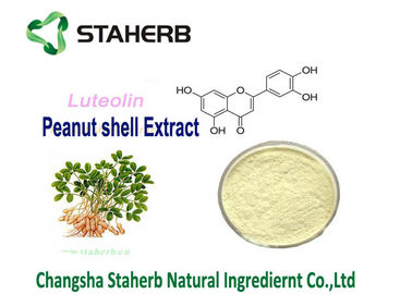 Peanut Skin Antibacterial Plant Extracts Luteolin Powder Aluteolin 98% HPLC supplier