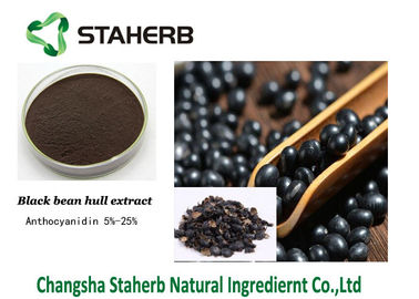 Seed Peel Black Soybean Hull Extract Dark Purple Powder Improve Visual Sensation supplier