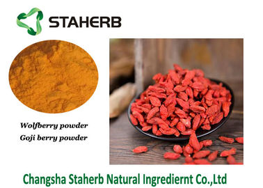 Wolfberry Vegetable Extract Powder , Goji Berry Extract 50% Polysaccharide supplier