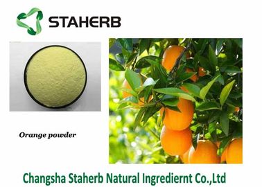 Orange Fruit Antibacterial Plant Extracts , Dehydrated Citrus Aurantium Powder Light Yellow supplier