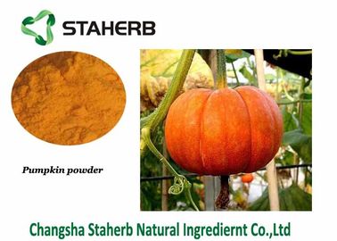 Dried Pumpkin Vegetable Extract Powder Cushaw Water / Grain Alcohol Solvent supplier