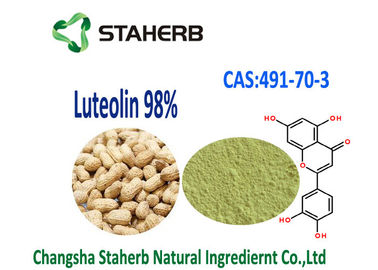 Luteolin 98% Extract From Peanuts Extract Powder 491-70-3 Herbal Plant Extract supplier