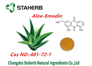 Pure Natural Plant Extracts Aloe Vera Extract Aloin / Aloe-Emodin Powder supplier