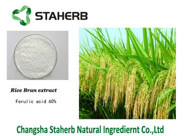 Ferulic Acid Natural Raw Cosmetic Ingredients Rice Bran Extract For Skin Care supplier