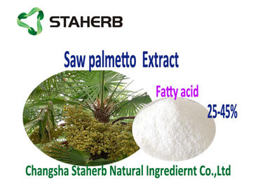 Natural Antioxidant Supplements Saw Palmetto Fruit Extract Fatty Acids 25% 45% supplier