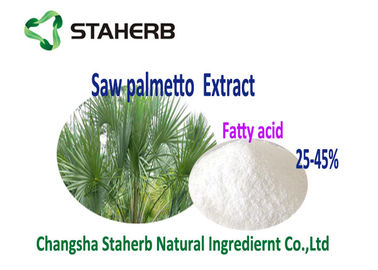 Natural Antioxidant Supplements Saw Palmetto Fruit Extract Fatty Acids 25% 45% supplier