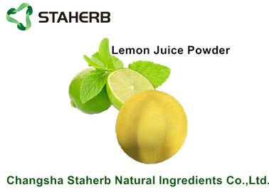 Lemon Juice Powder / Natural Food Additives Anti- Aging And Anti - Hyperpigmentation supplier